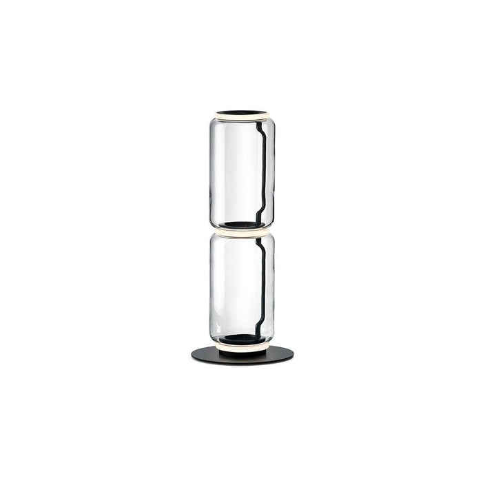 Bambu Glas Golvlampa