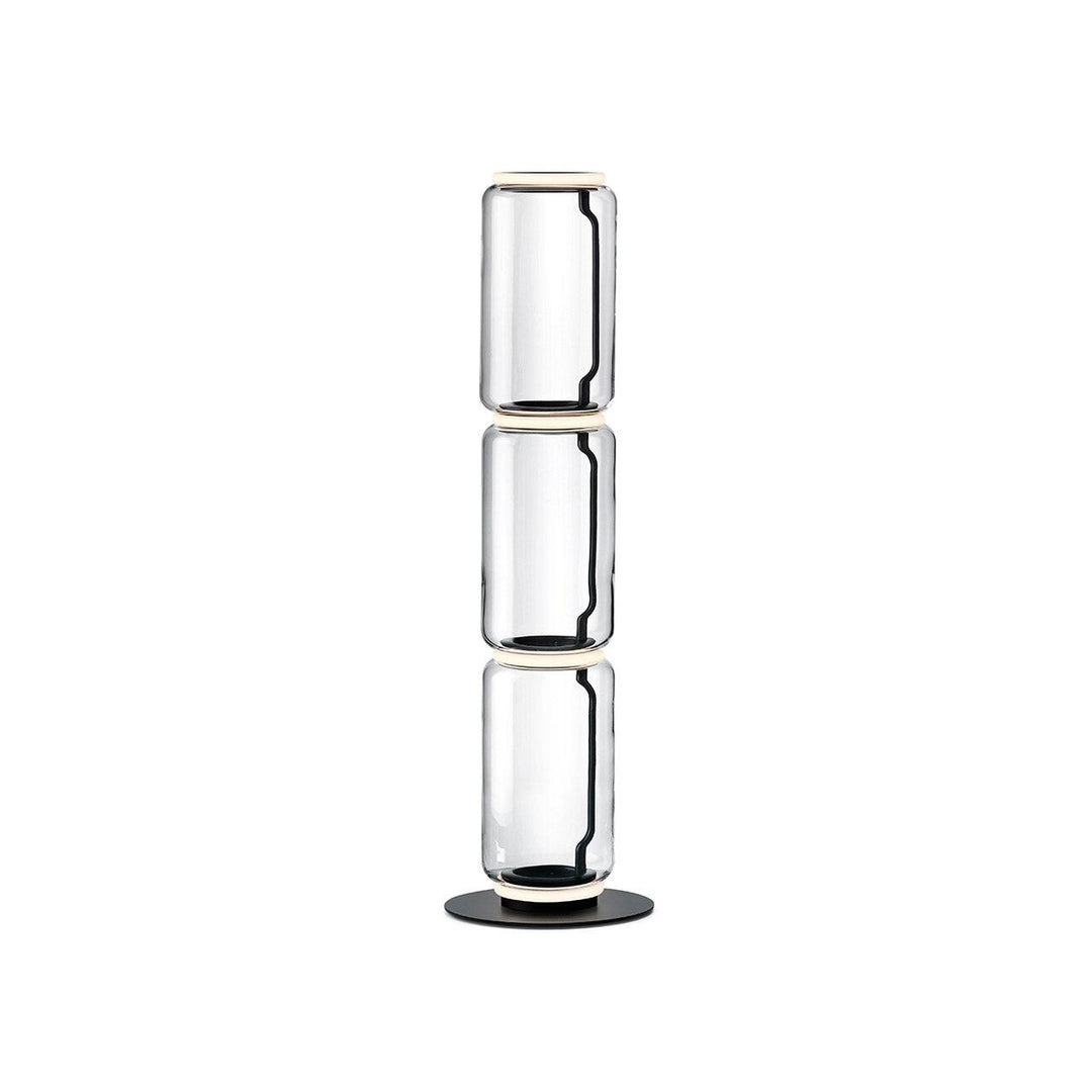 Bambu Glas Golvlampa