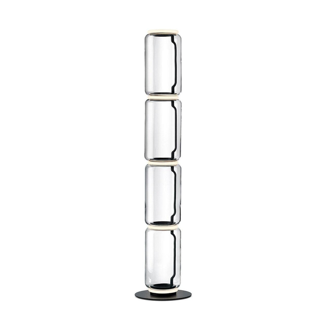Bambu Glas Golvlampa