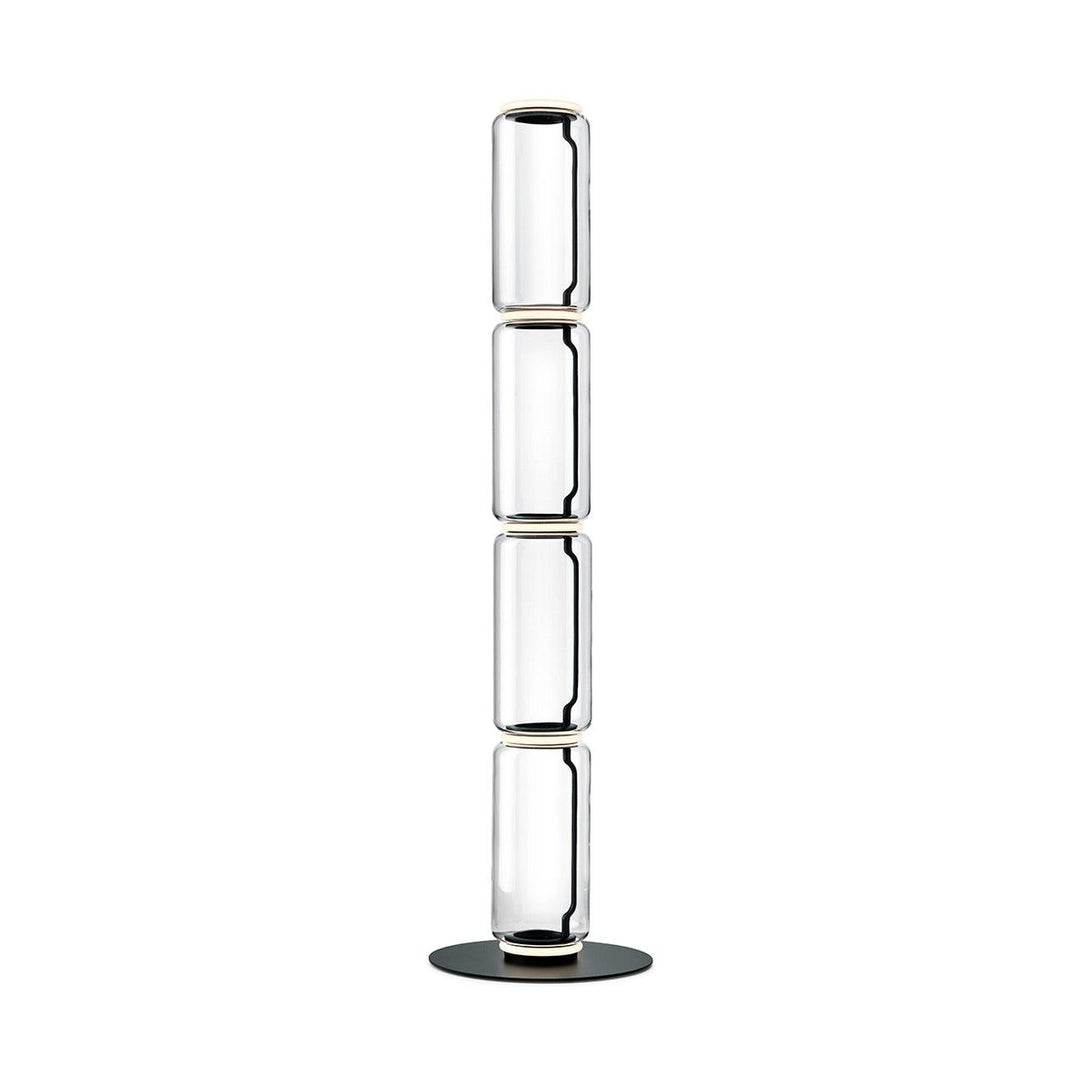 Bambu Glas Golvlampa