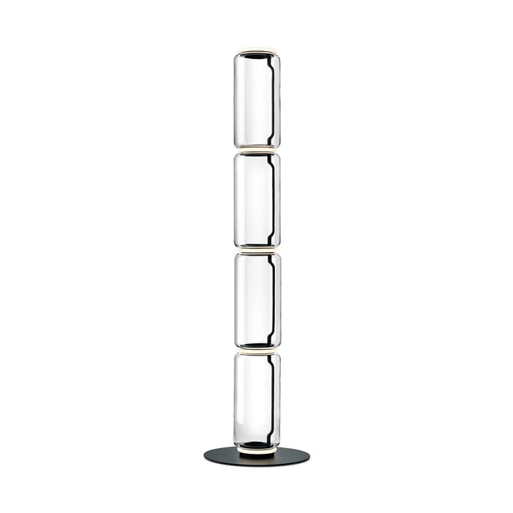 Bambu Glas Golvlampa