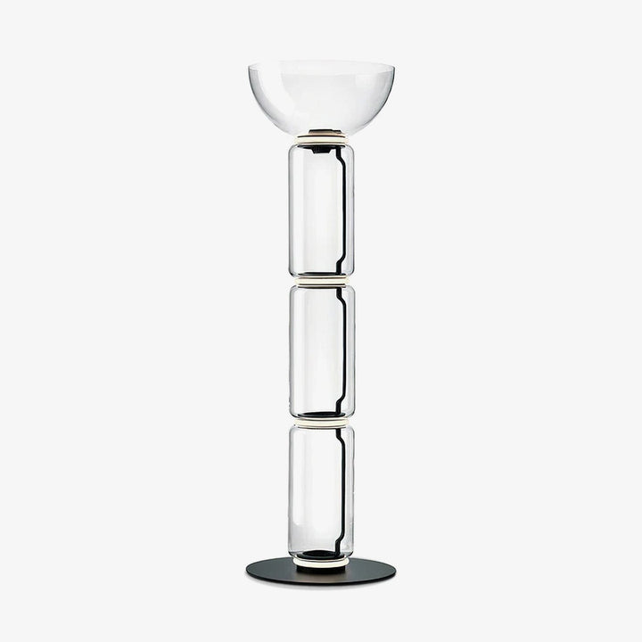 Bambu Glas Golvlampa