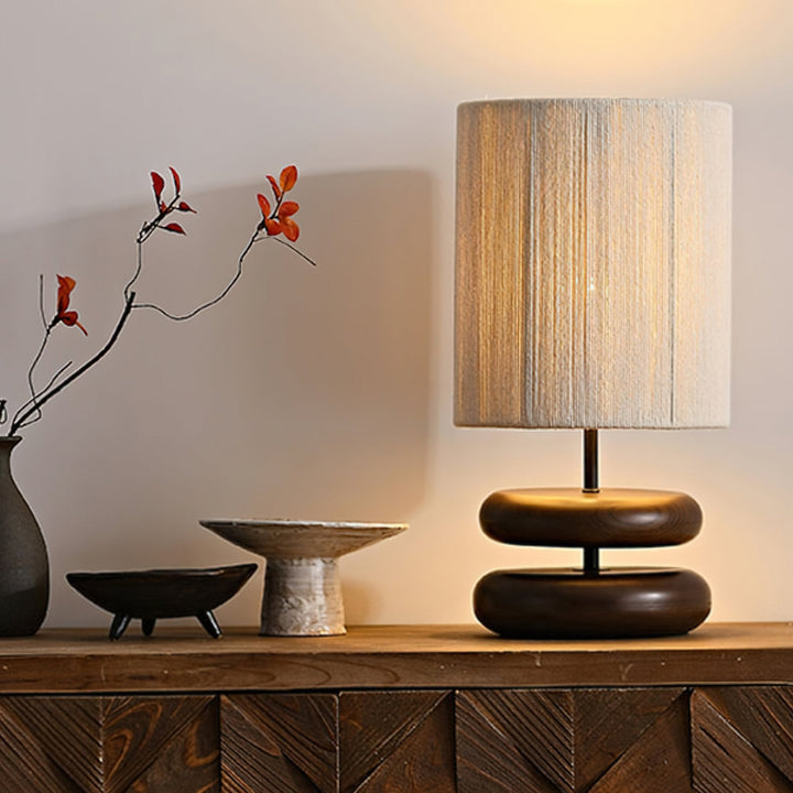 Nora Trä Bordslampa