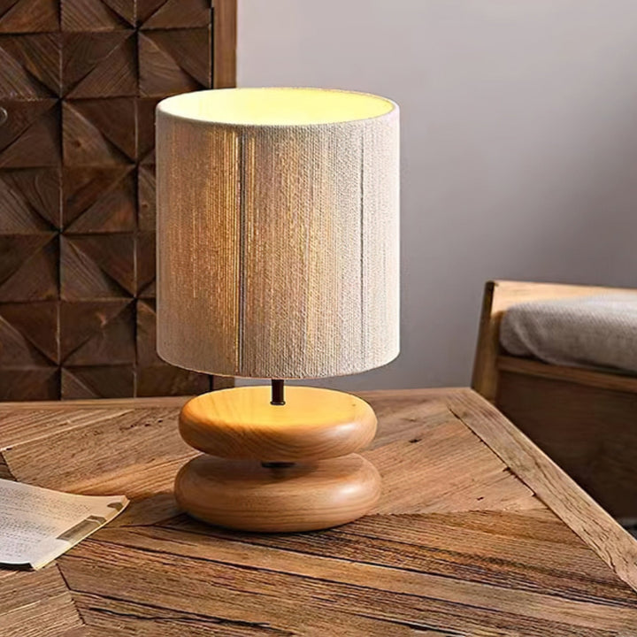 Nora Trä Bordslampa