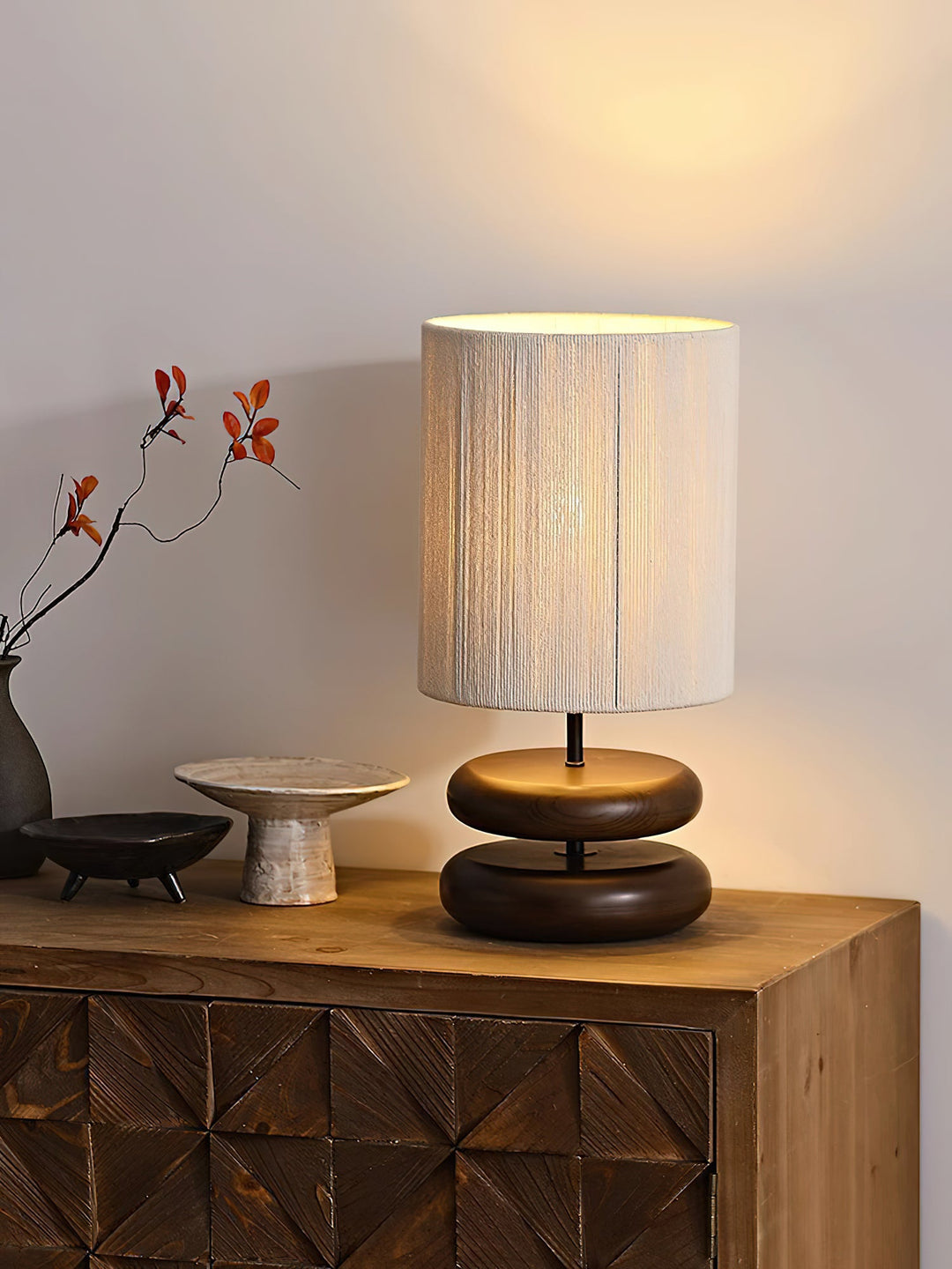 Nora Trä Bordslampa