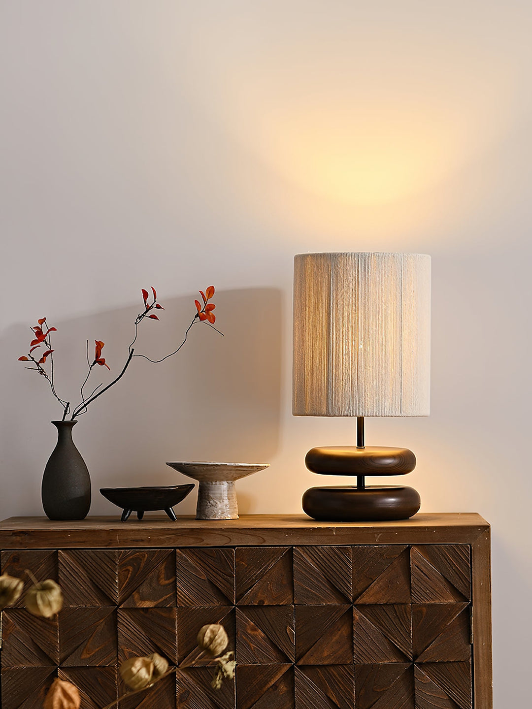 Nora Trä Bordslampa