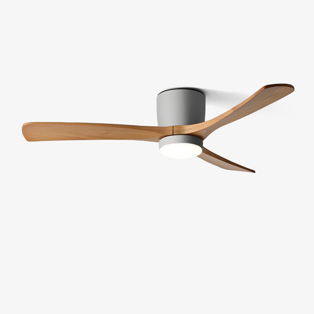 Nordisk Trä Takfläkt Lampa