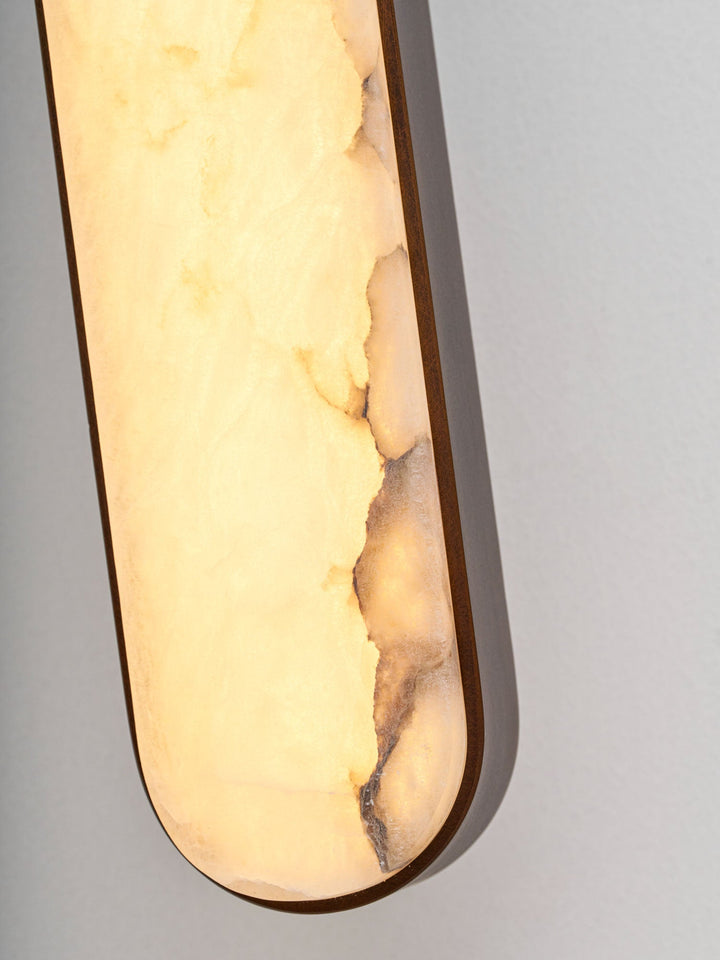 Norix Alabaster Ram Vägglampa