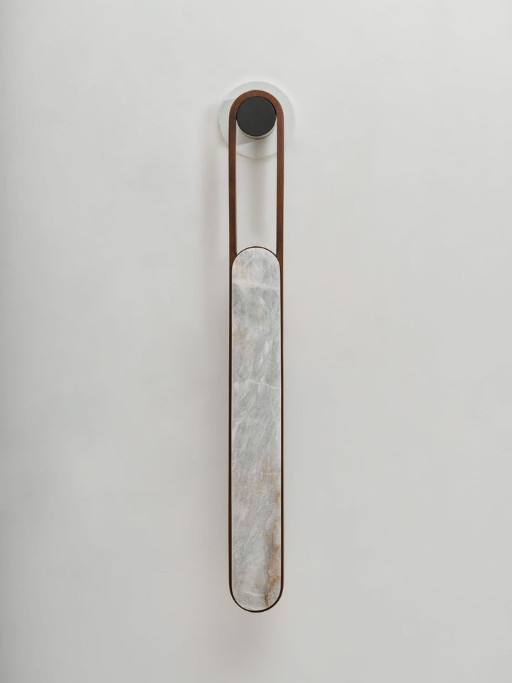Norix Alabaster Ram Vägglampa