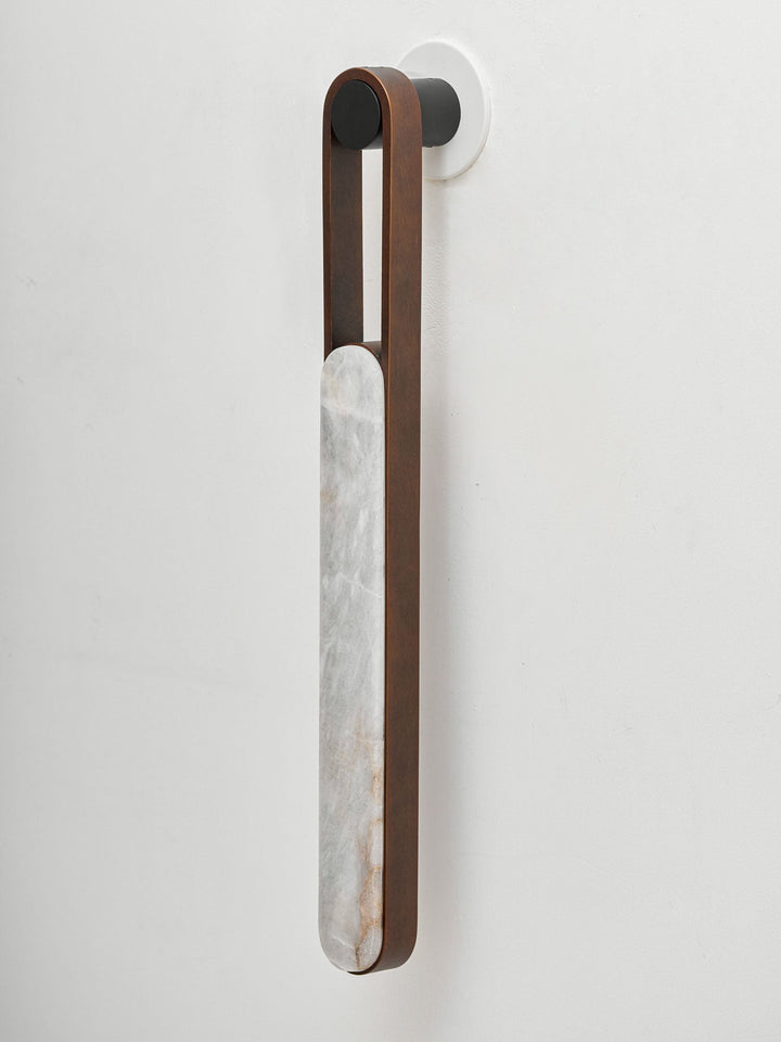 Norix Alabaster Ram Vägglampa