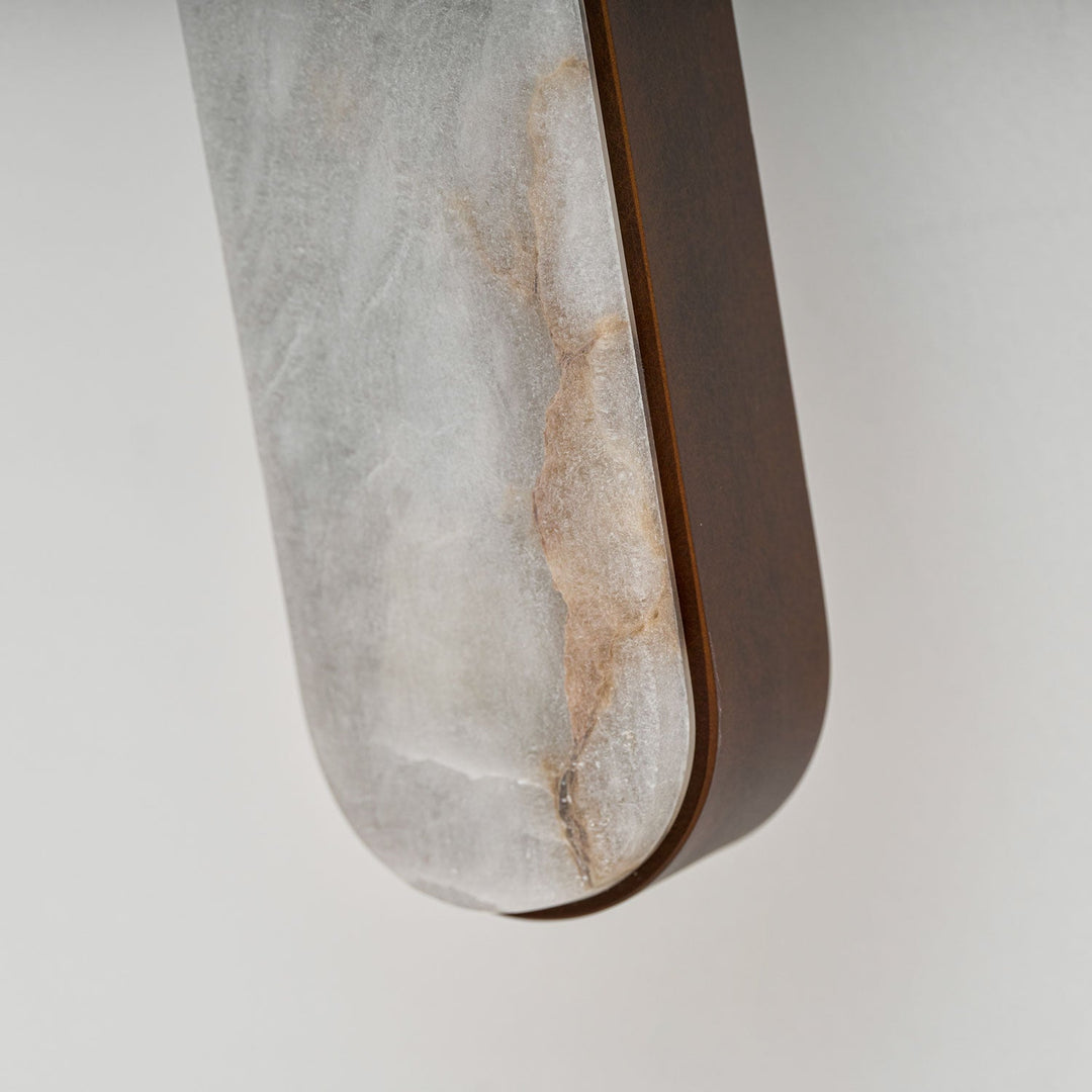 Norix Alabaster Ram Vägglampa