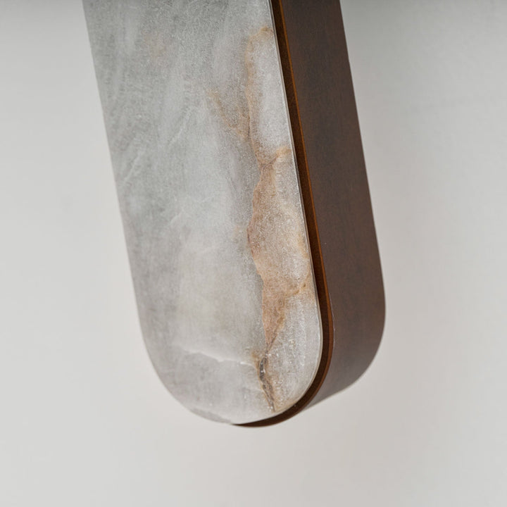 Norix Alabaster Ram Vägglampa
