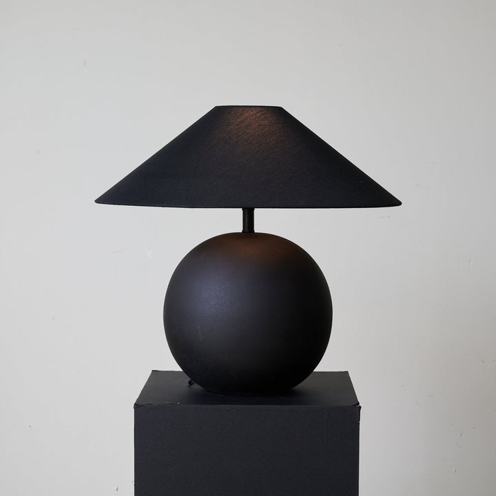 Obsidian Sphere Bordslampa