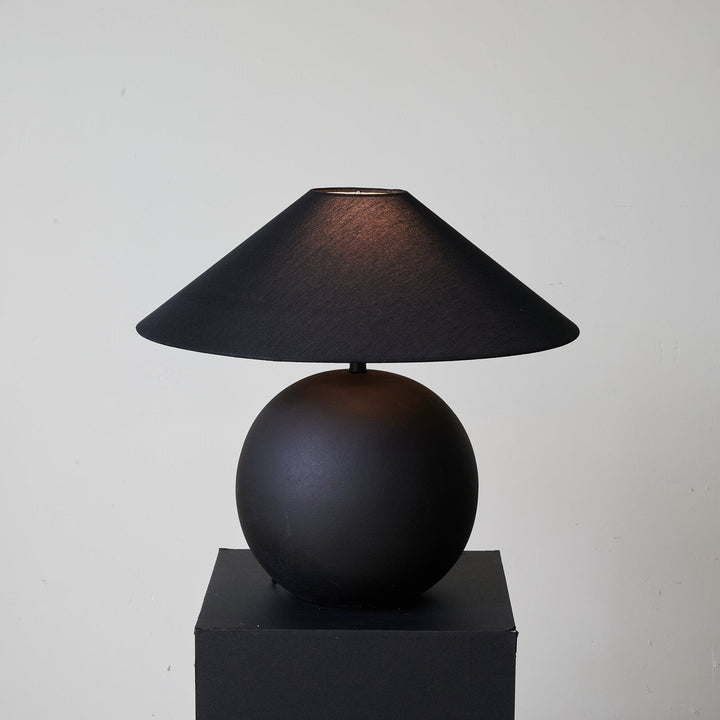 Obsidian Sphere Bordslampa