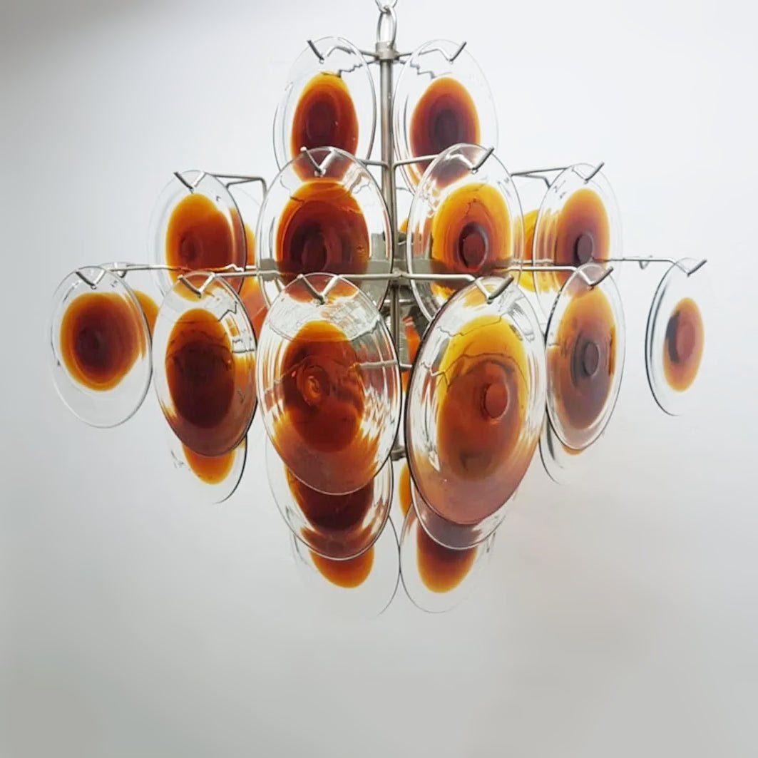 Vintage Murano-stil Glas Chandeliers
