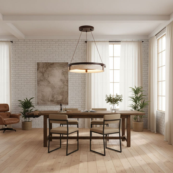 Orbit Travertine Pendellampa