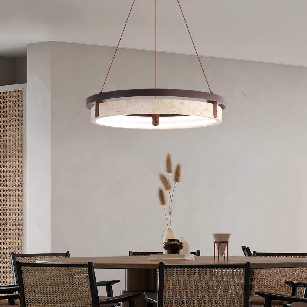 Orbit Travertine Pendellampa