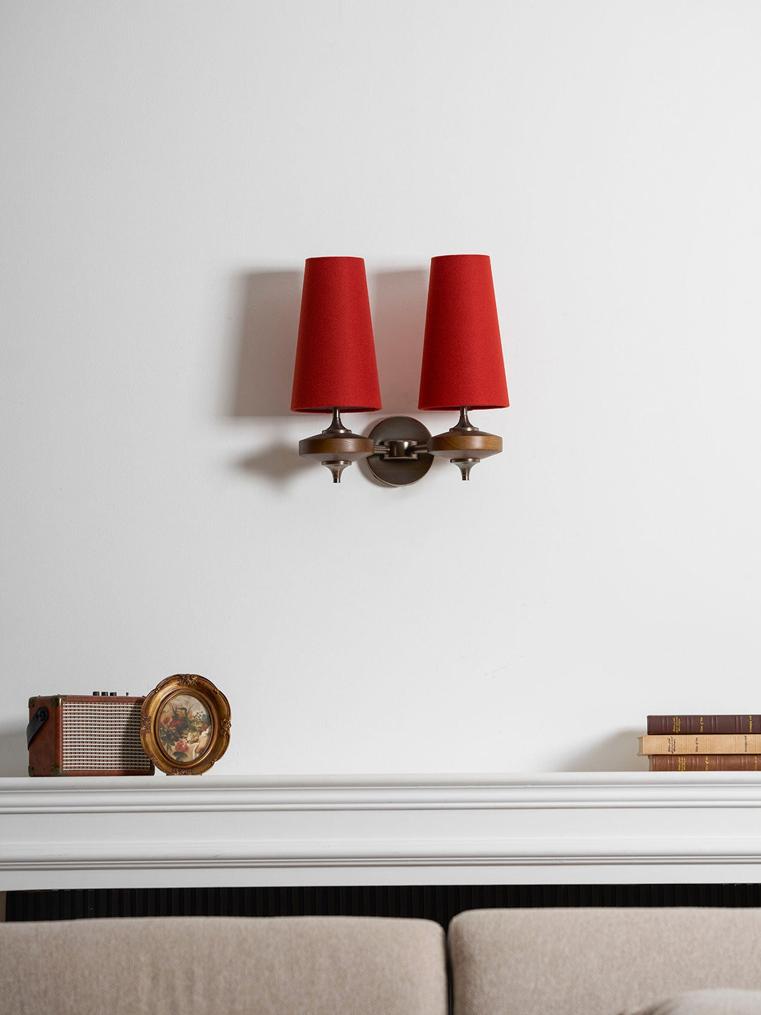 Orlan Twin Shade Vägglampa
