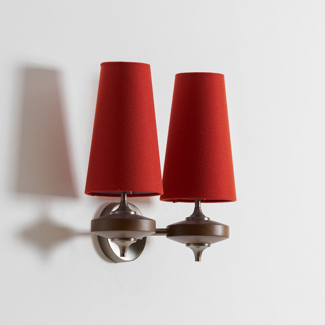 Orlan Twin Shade Vägglampa