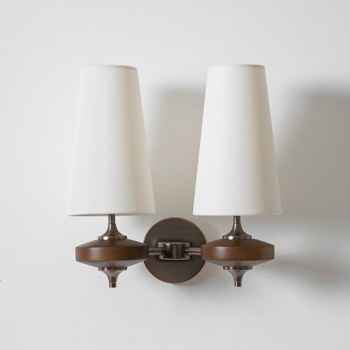 Orlan Twin Shade Vägglampa