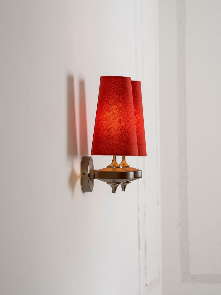 Orlan Twin Shade Vägglampa