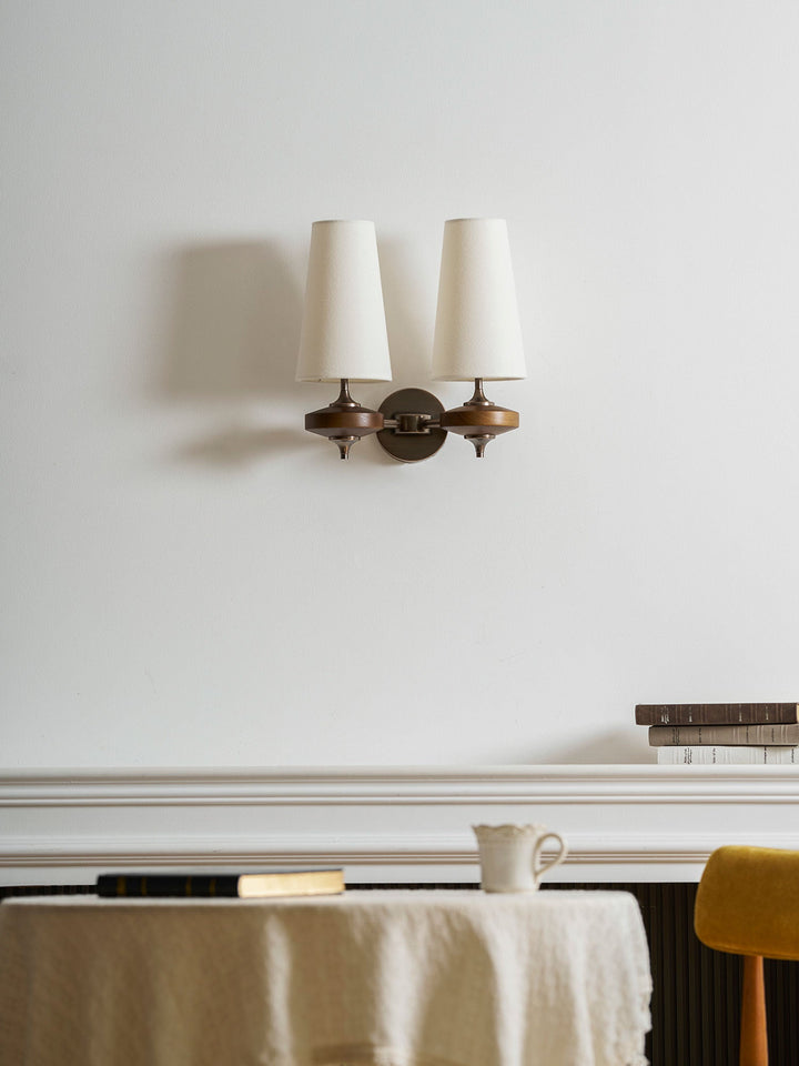 Orlan Twin Shade Vägglampa