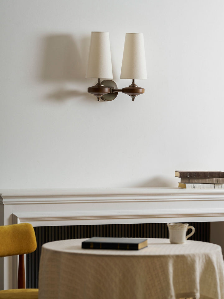 Orlan Twin Shade Vägglampa