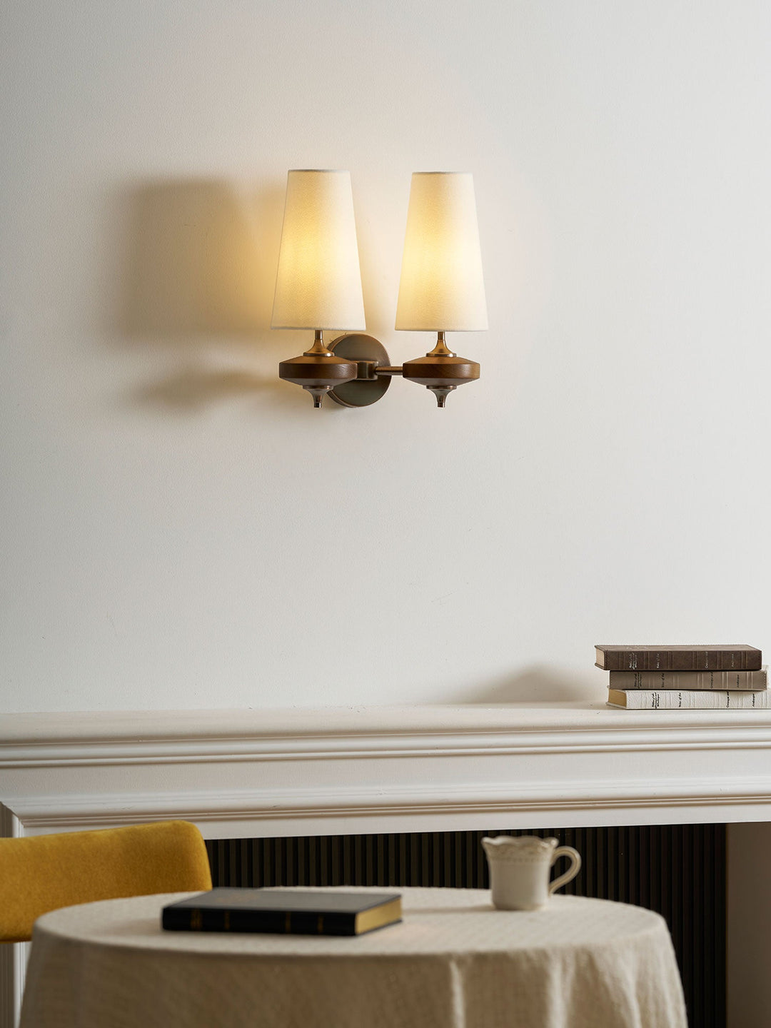 Orlan Twin Shade Vägglampa