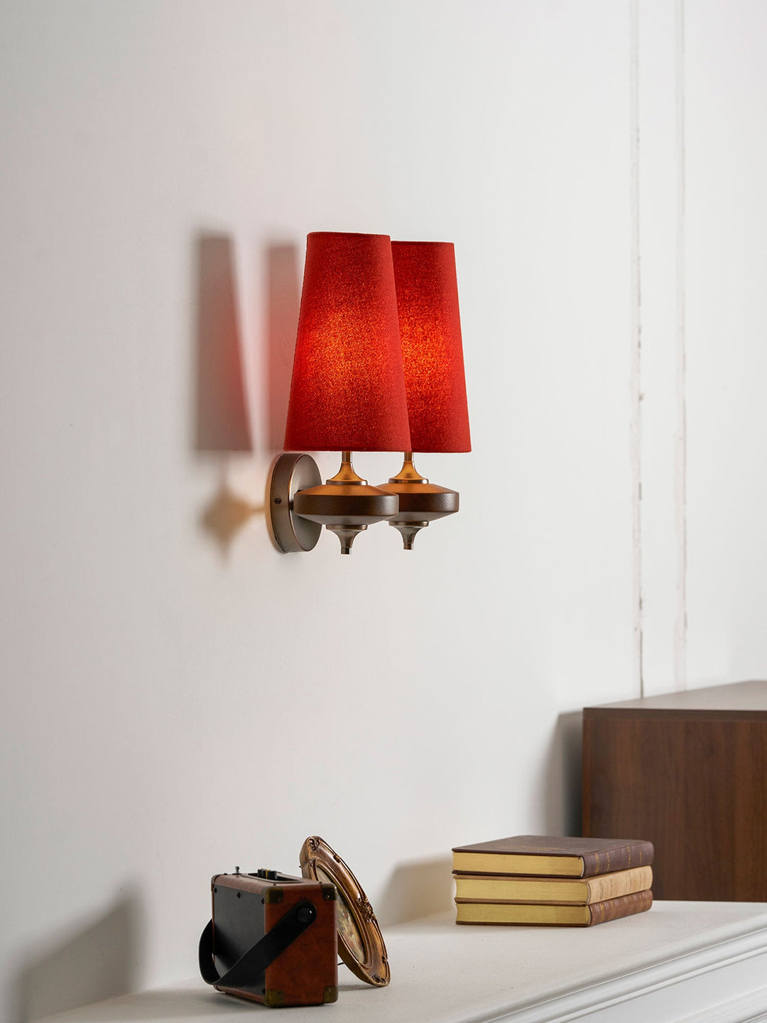 Orlan Twin Shade Vägglampa