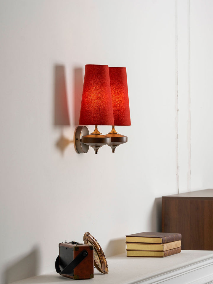 Orlan Twin Shade Vägglampa