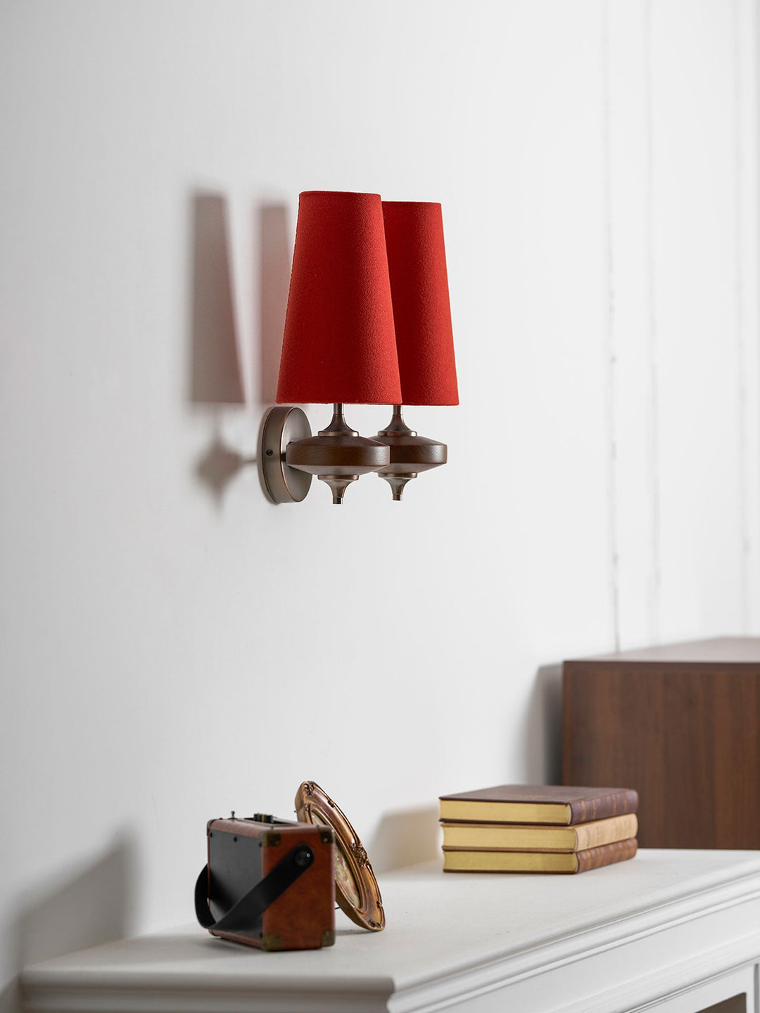 Orlan Twin Shade Vägglampa