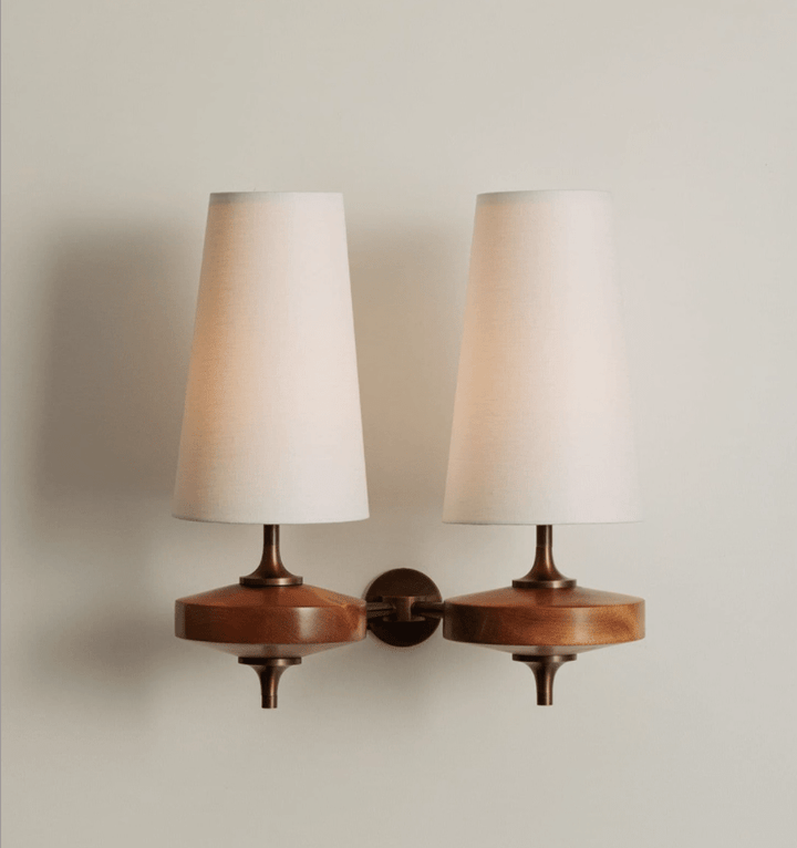 Orlan Twin Shade Vägglampa