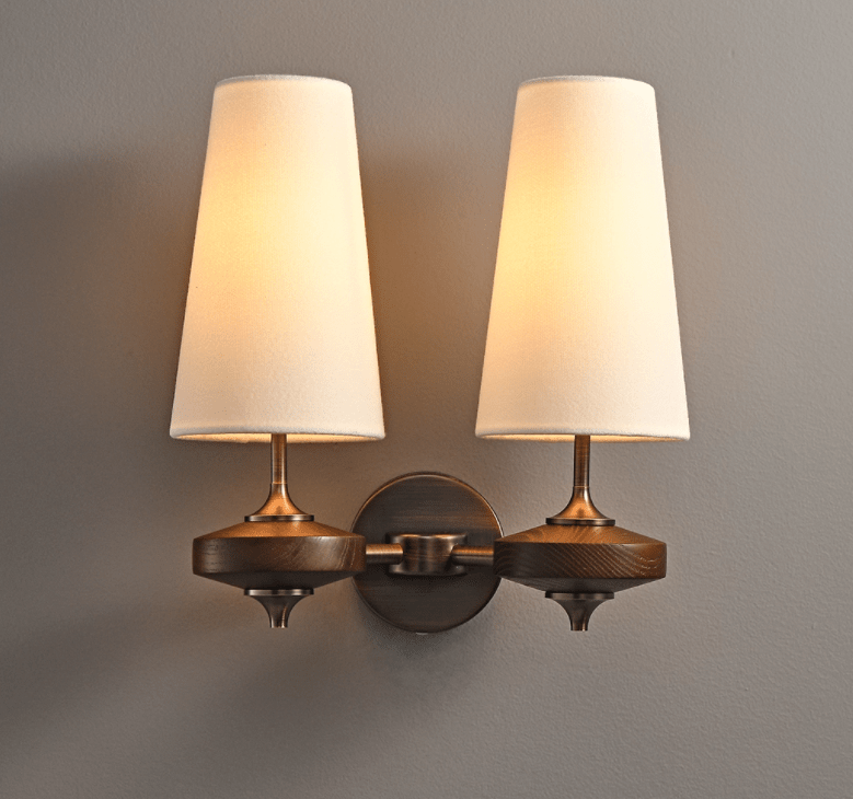 Orlan Twin Shade Vägglampa