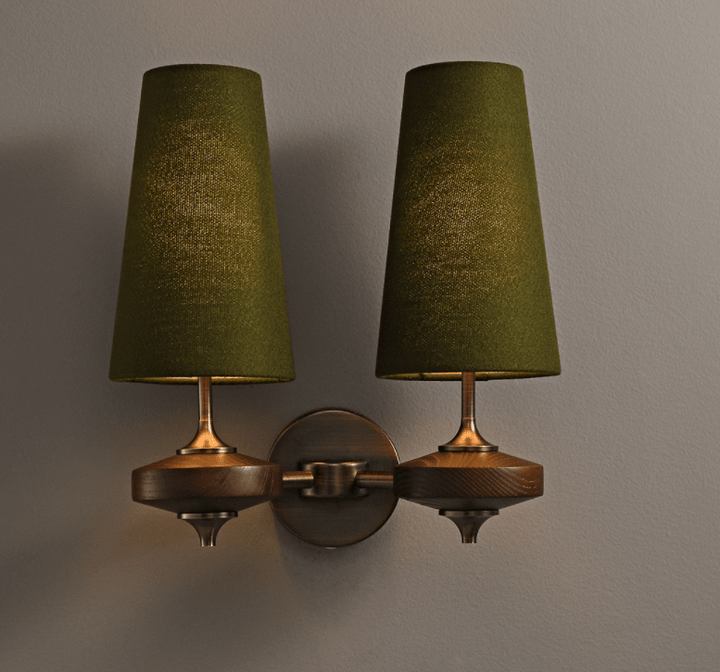 Orlan Twin Shade Vägglampa