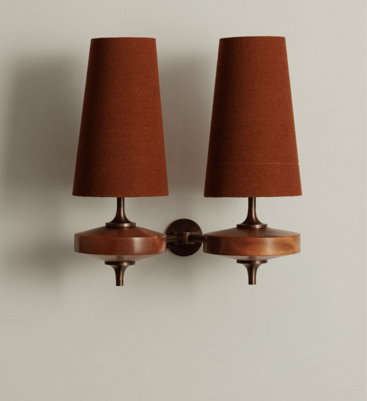 Orlan Twin Shade Vägglampa