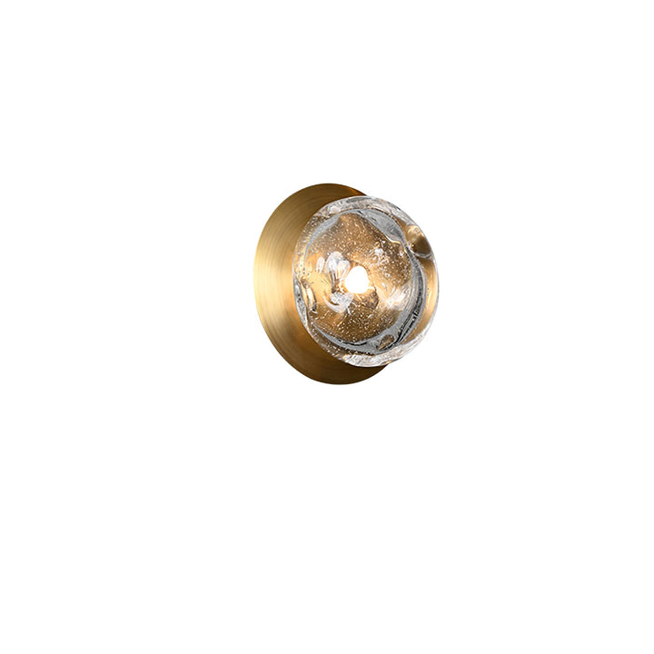 Orrin Smält Glas Vägglampa