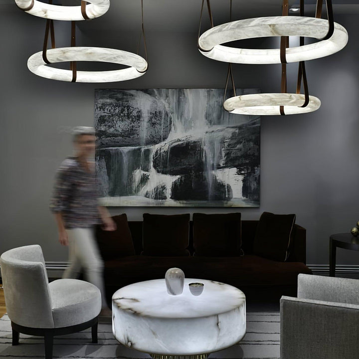 Oslo Alabaster Pendellampa B