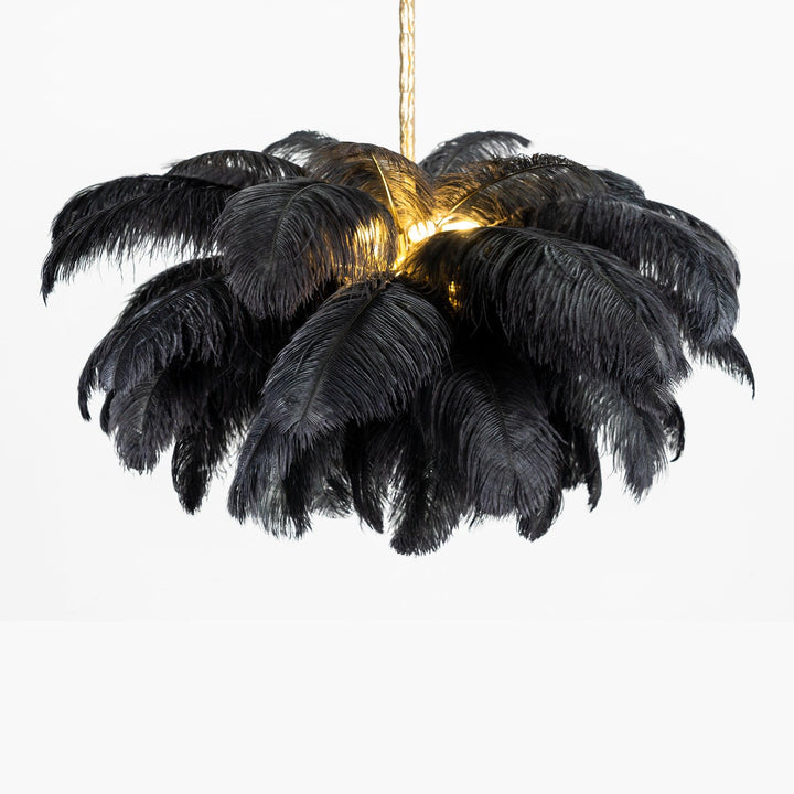 Strutsfjäderkrona