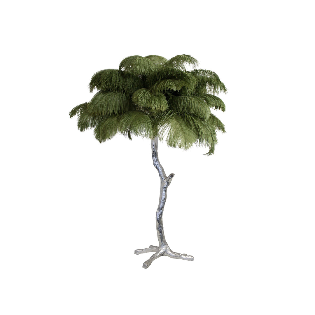 Strutsfjäder Bordslampa