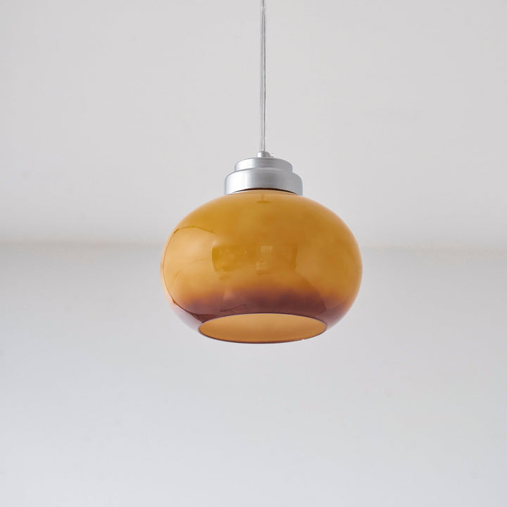 Oval Persimon Pendellampa