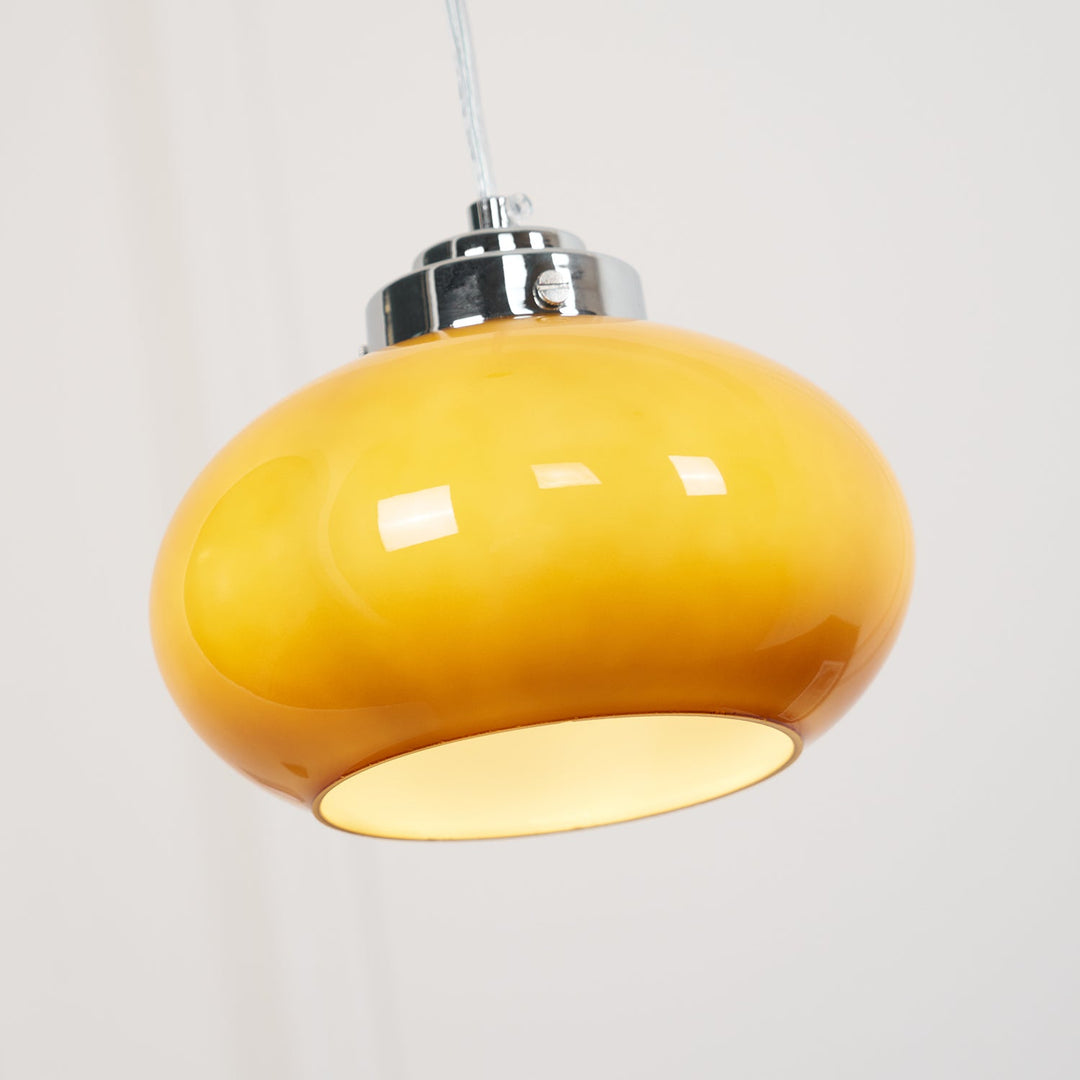 Oval Persimon Pendellampa