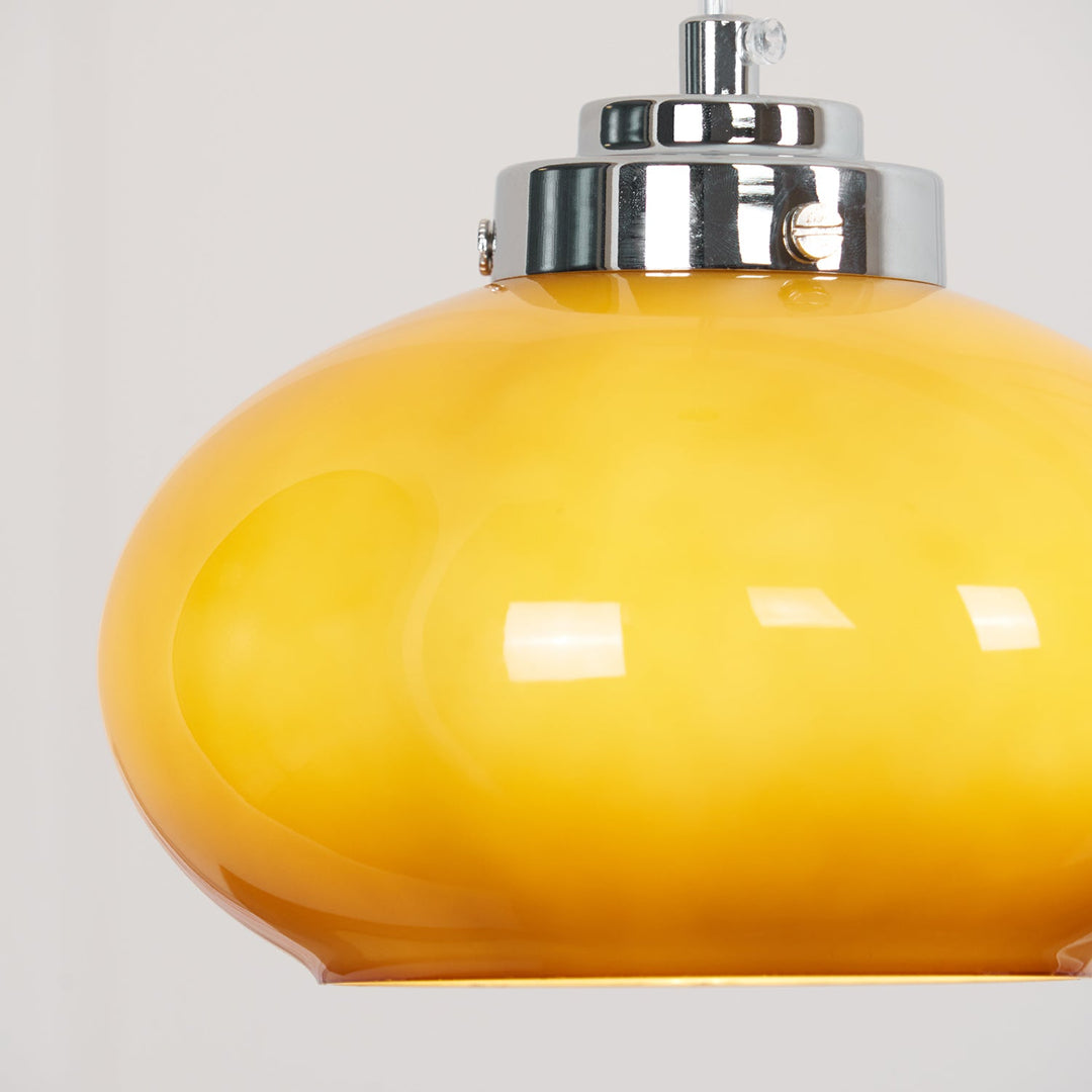 Oval Persimon Pendellampa