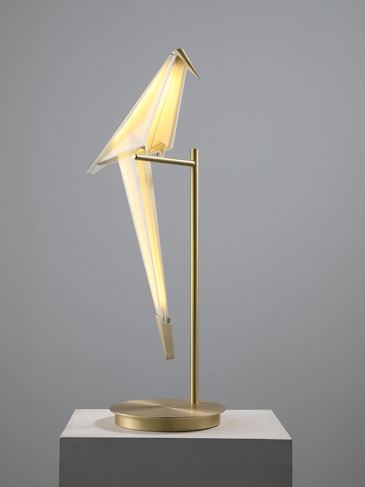 Papperskranfågel Bordslampa