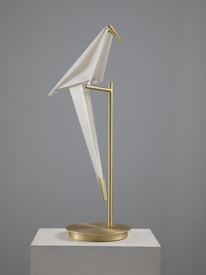 Papperskranfågel Bordslampa