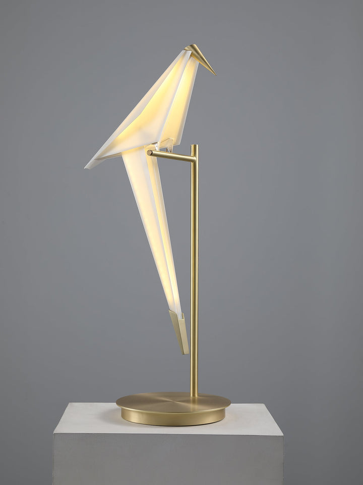 Papperskranfågel Bordslampa