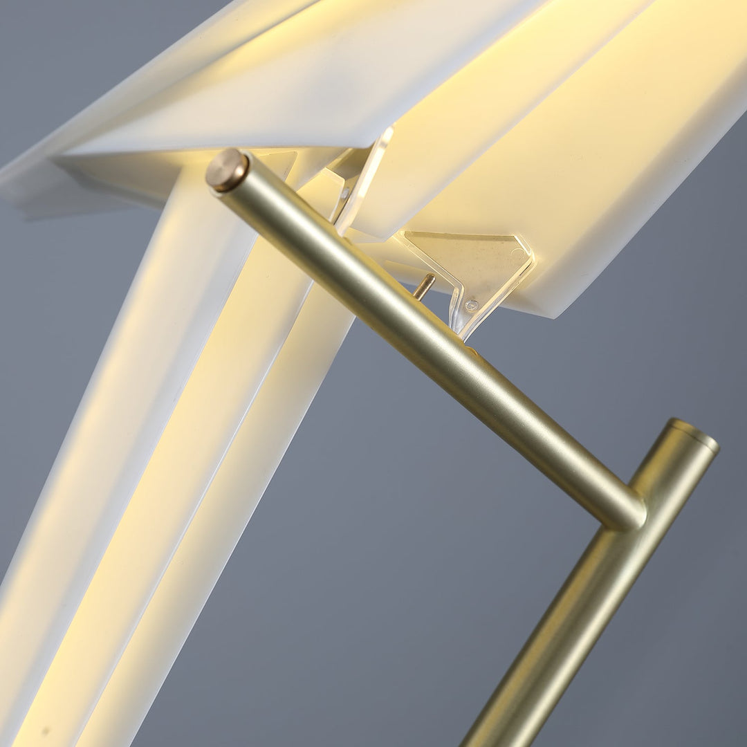 Papperskranfågel Bordslampa