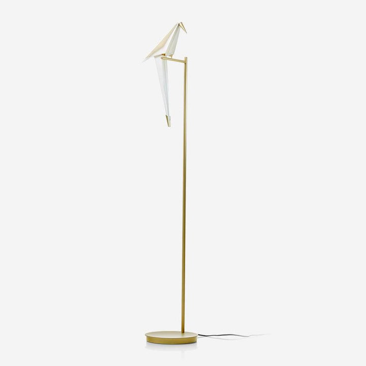 Papperstrana Golvlampa