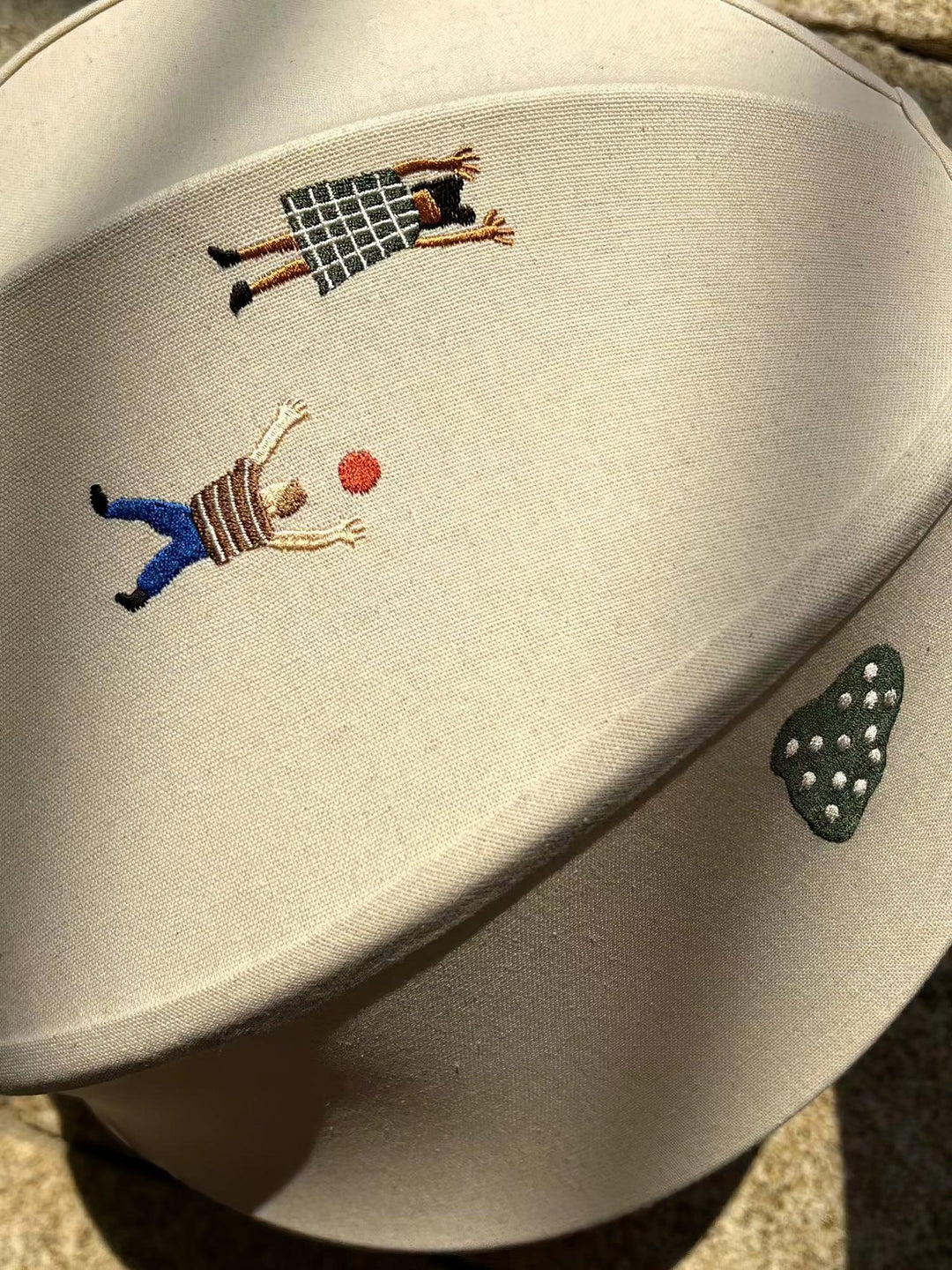 Park Broderad Textil Hänglampa