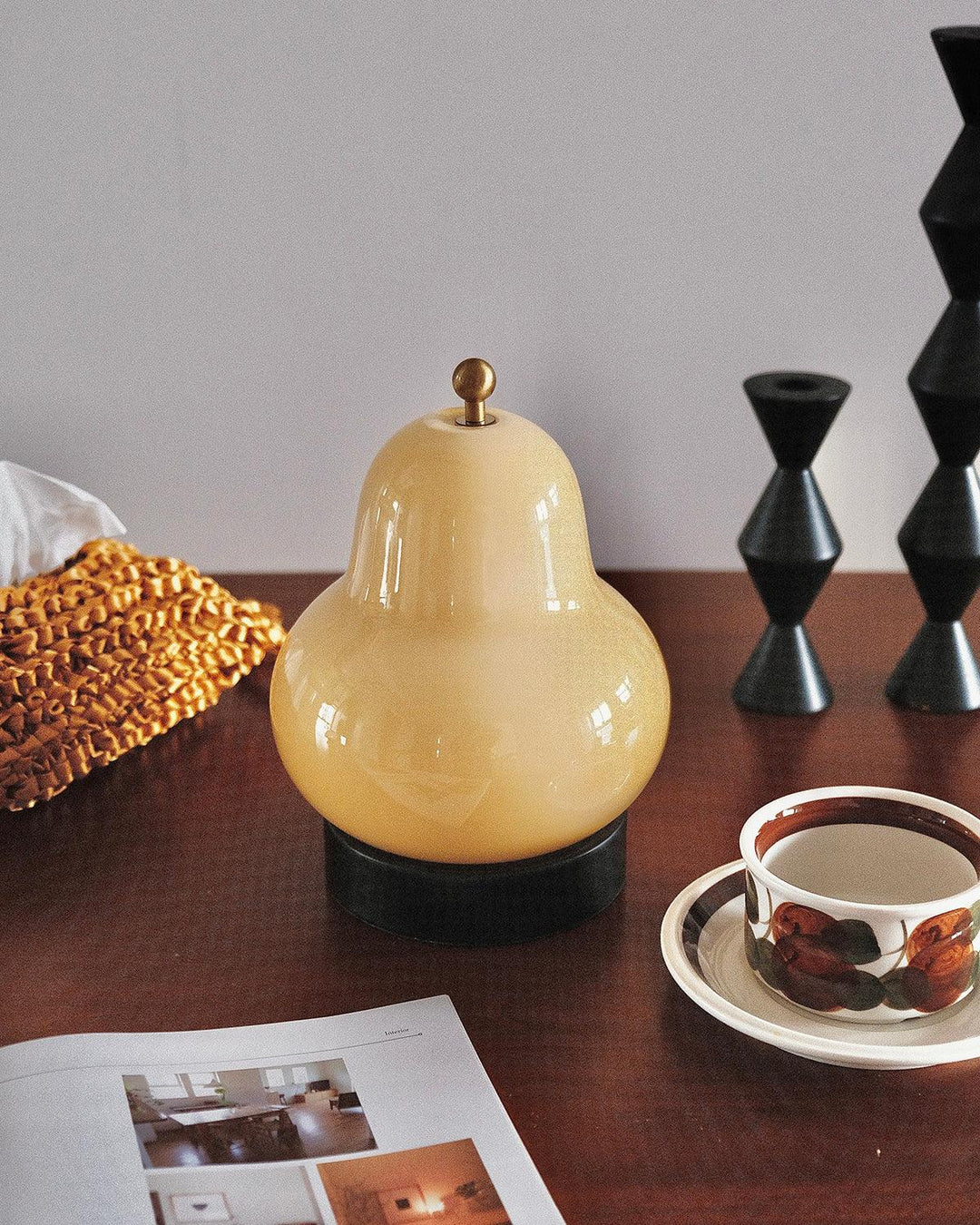 Päronbordslampa
