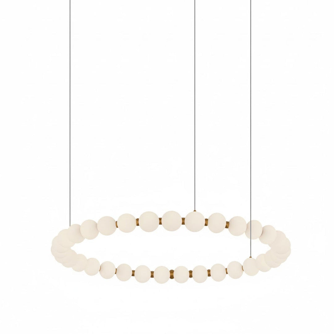Pärlhalsband Bollar Kandelaber